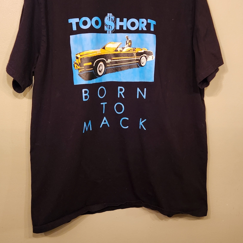 Too $hort, Black Graphic Tee, XXL, pre-owned